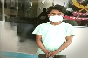 लागूऔषध सहित बोदेबर्साईनबाट एक युवक पक्राउ 